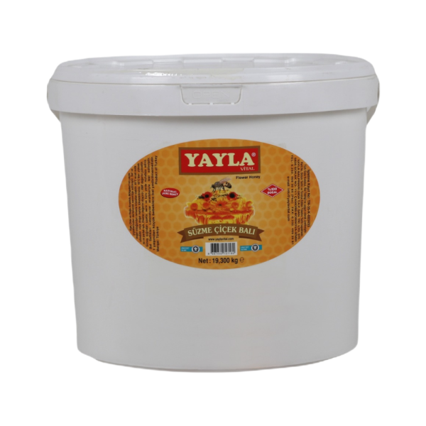 Yayla Süzme Çiçek Balı 20 Kg