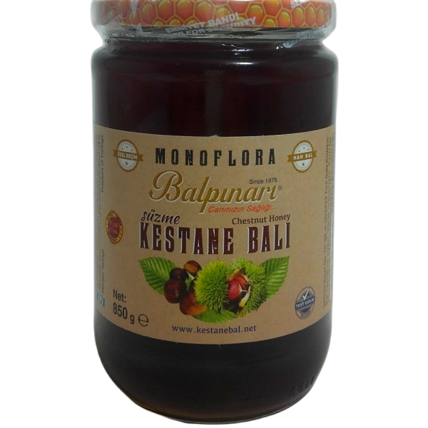 Balpınarı Kestane Balı (Özel Seçim, Ham Bal) 850 Gr