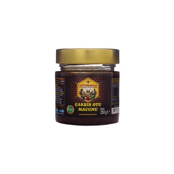 Apitherbal Mans Arı Ürünleri ve Bitkisel (Çakşır Otu) Macunu 250 g